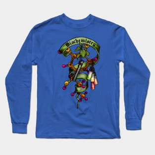 Biochemistry Nerd Banner Long Sleeve T-Shirt